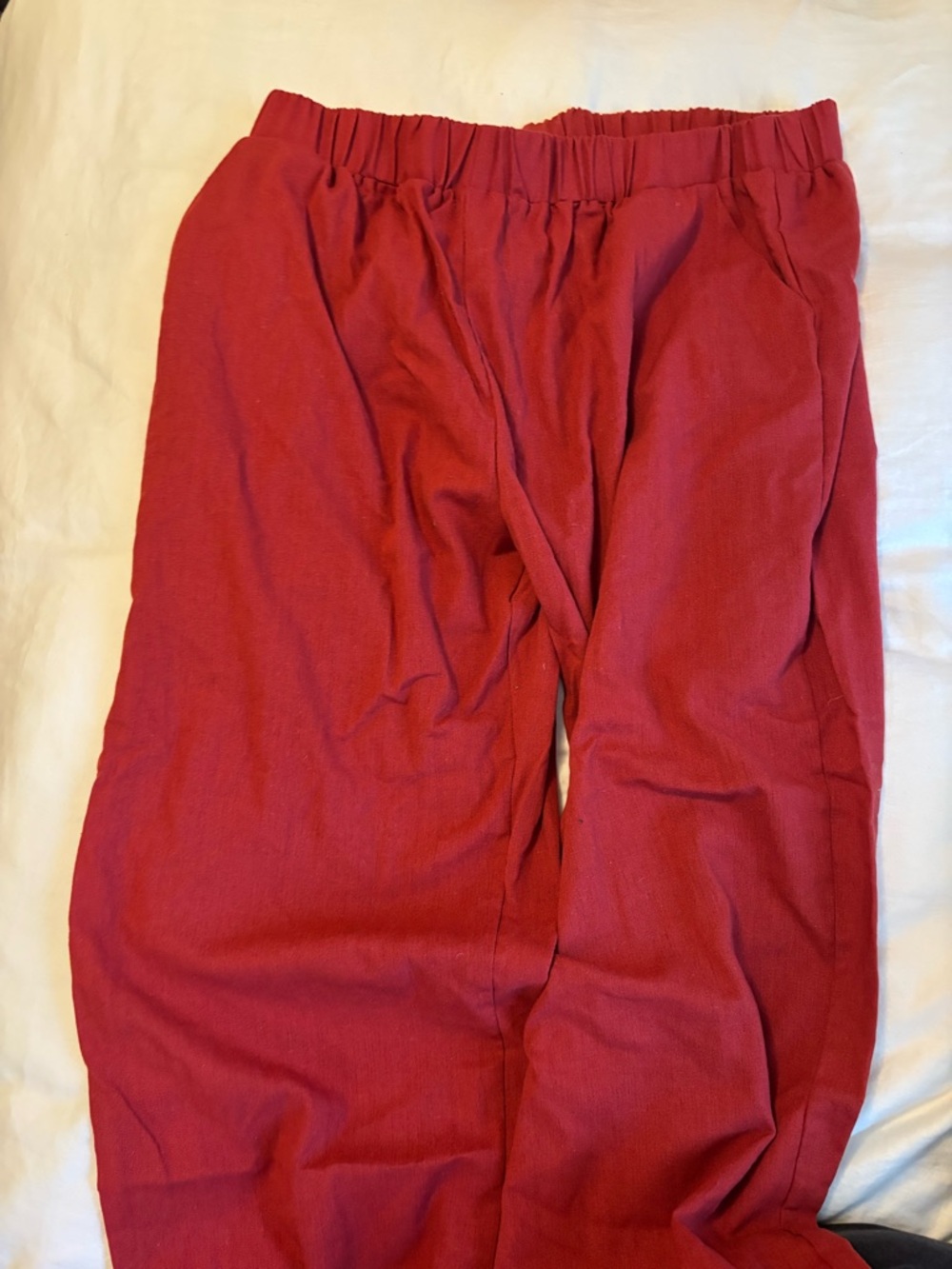 Rust Red pants with Size Tag — 2XL